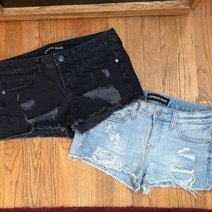 Express Jean Shorts Bundle